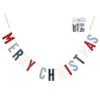 N/E Merry Christmas Wooden Garland
