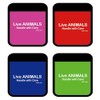 DryFur Pet Carrier Comfort Grips - Live Animals (Pink)