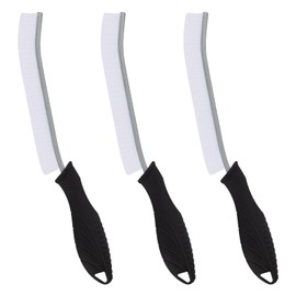 SXhyf Hard Bristle Crevice Cleaning Brush - Multifunctional Gap Cleaning Brush, Bathroom Cleaning Brush, Grout Brush, Crevice Cleaning Tools for Household Use, Kitchen, Window, Vehicle (3, White)