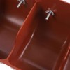 Sartenes desechables de aluminio para engorde con agujeros, paquete de
