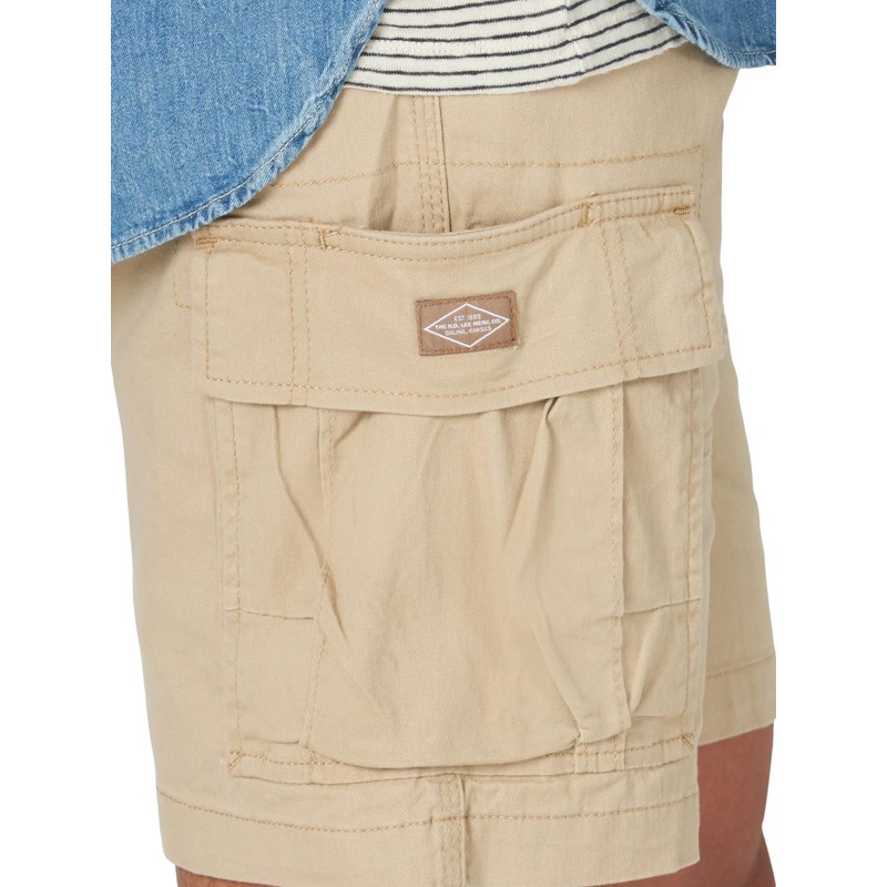 Lee Men's Extreme Motion Carolina Cargo Short, Buff, 42