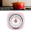 Stainless Steel Kitchen Timer Reminder with Magnet Base for Cooking