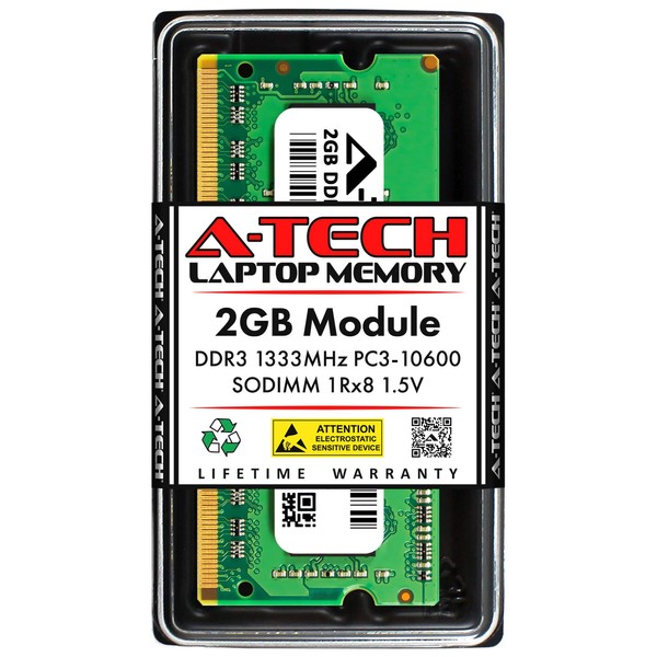 A-Tech 2GB RAM Replacement for CT25664BC1339 | DDR3 1333MHz PC3-10600