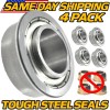 HD Switch (4 Pack) Wheel Bearings Fits Husqvarna CTH184 CTH192