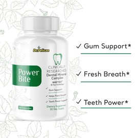 Pelican Vitamins Power Bite-Teeth & Gum Support- 60 Capsules