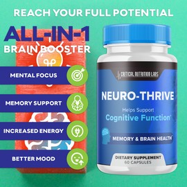 Neuro-Thrive Nuero Thrive Capsules, NueroThrive Nootropic Pill for Brain Health (60 Capsules)