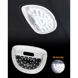 HERCOO Dome Light Lens Cover Interior Lights Roof Map Lamp Assembly Compatible with Ram 3500 Ford F150 Expedition Explorer Taurus Explorer Sport Trac Lincoln Aviator