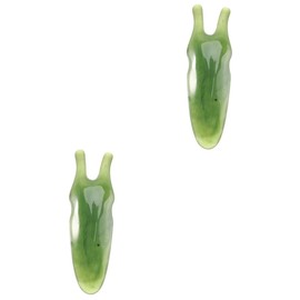 WOONEKY 2 Pcs Facial Tools Natural Resin Massager for Nose Face Massage Relief