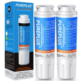 PUREPLUS UKF8001 Refrigerator Water Filter Replacement for Maytag UKF8001P, EDR4RXD1, Everydrop Filter 4, PUR 4396395, Puriclean II, UKF8001AXX-200, UKF8001AXX-750, RWF0900A, RFC0900A, 469006, 2Pack