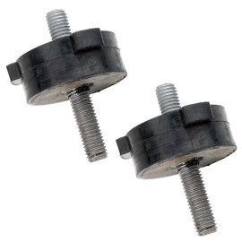 Caltric 2 Engine Mounting Mount Rubber Isolator for Polaris Pro X 440 2001 2002 2003