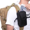 Backpack Strap Pouch,Shoulder Strappouch,Practical Tactical Pouches,Small Tactical Backpack Accessories,Gadget Storage