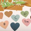 102 Pcs Boho Classroom Tree Bulletin Board Set with Heart