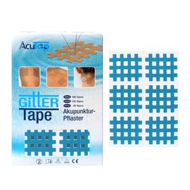 AcuTop Type B, Grid Tape, Blue, 120 Tapes, Acupuncture Plasters, Grid Plasters