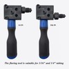 ZUXUSE Brake Line Flaring Tool Kit, 3/16 in and 1/4