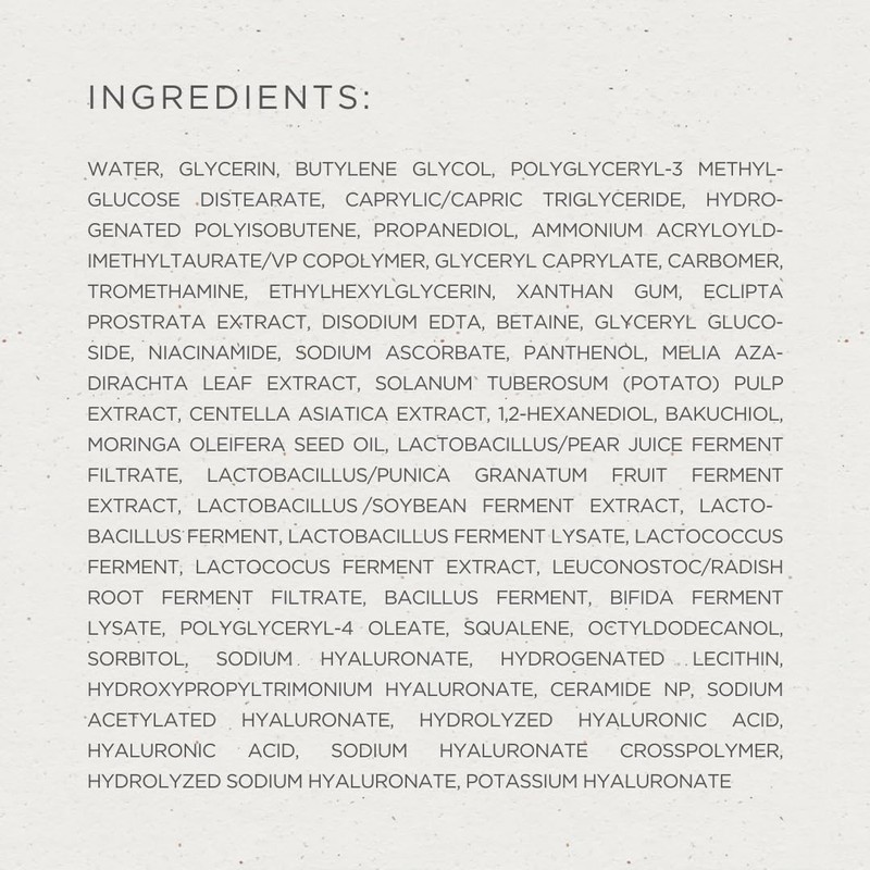 Teluris Dewy Hydration Pre, Pro & Postbiotics Cream - Microbiome