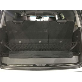 EACCESSORIES EA Rear Trunk Organizer Cargo Net for GMC Yukon 2015-2023– Envelope Style Cargo Net for SUV - Premium Mesh Elastic Car Trunk Organizer Vehicle Carrier Storage – Compatible with GMC Yukon