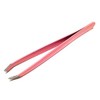 Pink Coated TopInox Slanted Tweezers. Made by Niegeloh in Solingen,