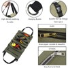 Tool roll up Bag, Wrench Organizer and Tool Pouch, Roll