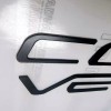 Advanced Trims 2005-2013 Corvette C6 MATTE BLACK Plastic Letters Rear
