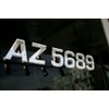 Boat & Jetski Registration Numbers - Domed/Raised Decal (16 Pcs)