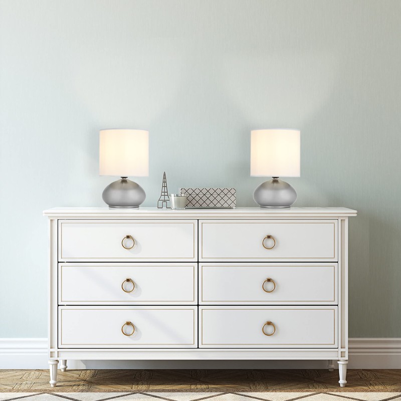 Catalina Lighting 18581-00 Caden Mini Reading Lights, Touch Accent Lamps