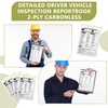 6 Pack Detailed Driver's Daily Vehicle Inspection Report 300 Sets