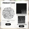 12 Placemats And 20 Paper Towels, Round Placemats, Glitter Placemats,