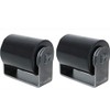 2 Pcs 3" Top Guide Rubber Wheels Slide Gate Rollers