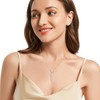 GW Heart Necklace 925 Sterling Silver 18K Gold Plated Heart