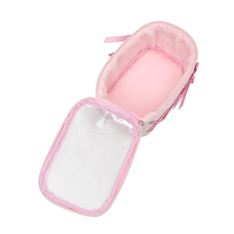 Wigo Women's Side Lace-Up Sewn Pouch, white, F