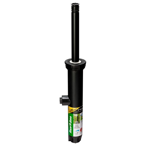 Rain Bird 1806APPRS Pressure Regulating (PRS) Professional Pop-Up Sprinkler, Adjustable 0° - 360° Pattern, 8' - 15' Spray Distance, 6" Pop-up Height
