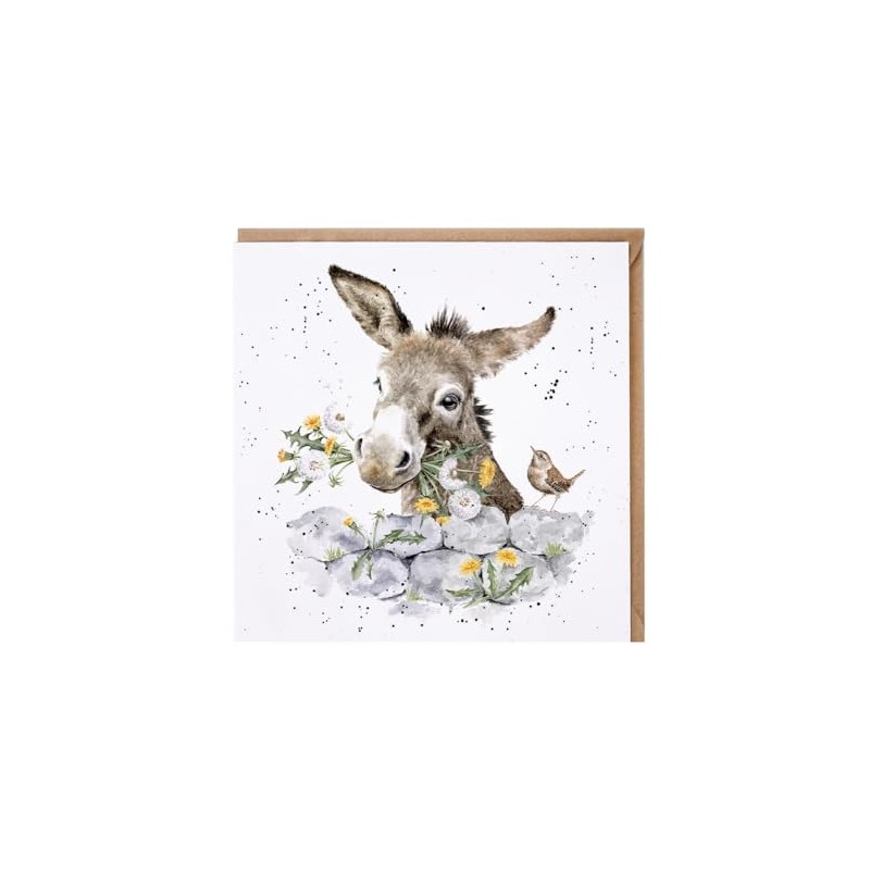Wrendale Designs - Fine and Dandy' Donkey Card