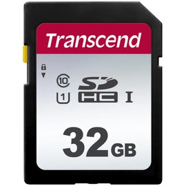 2X Transcend 32GB SDXC/SDHC 300S Memory Card + Memory Card Holder