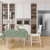 Encasa Homes Printed Tablecloth 145 x 145 cm for Square