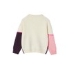 Vertbaudet Girls Colour Block Style Jumper, pink