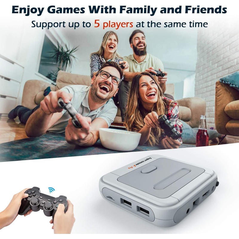 Kinhank Retro Game Console 256GB, Super Console X PRO Built