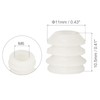 TA-VIGOR 30Pcs Furniture Plastic Pre-inserted Nuts, M6 x 10.5mm Plastic