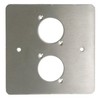 AllMetalParts 2 X 2 Way XLR Single Gang Face Plate