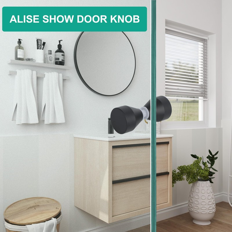 Mooche 3 cm Solid SUS304 Stainless Steel Shower Glass Door