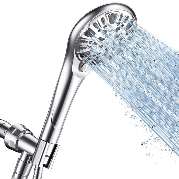 WYBQ Shower Head with Handheld 9 Spray Modes High Pressure