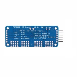 JZK PCA9685 16 Channel 12-Bit PWM Servo Motor Driver IIC Module for Arduino Robot