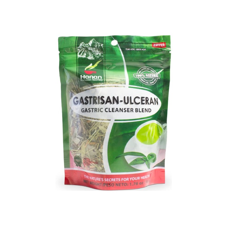 Hanan Peruvian Secrets Gastrisan-Ulceran Herbal Tea | 100% Natural Gastric