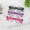 MMOWW 3 Pack Fashion Cateye Reading Glasses for Women Stylish