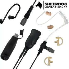 Sheepdog Quick Release Lapel Mic Earpiece Headset for Motorola APX Series Radios