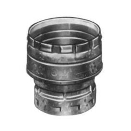 Metal-Fab Gas Vent Pipe Increaser - 3" x 5"