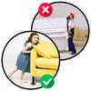Heavy Duty Furniture Lifter with 4 Sliders for Easy Moving,