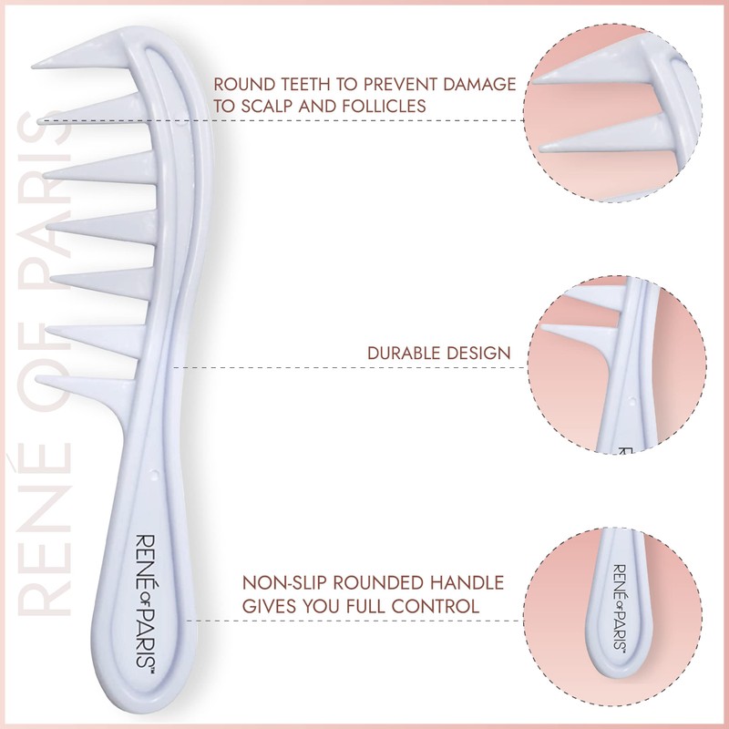 Rene Of Paris Wide Tooth Detangling Wig Lift Comb