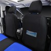 CAR PASS Leather Seat Covers Full Set Universal Water Resistant