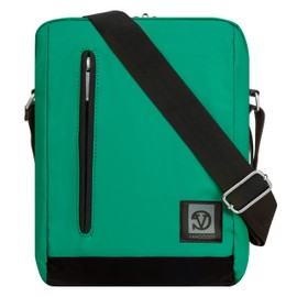 Adler 10.2 Premium Coated Vegan Leather Carrying Shoulder Bag Case For 7 to 10.1 inch Toshiba Tablets (Encore 2 Pro, Excite, Thrive)