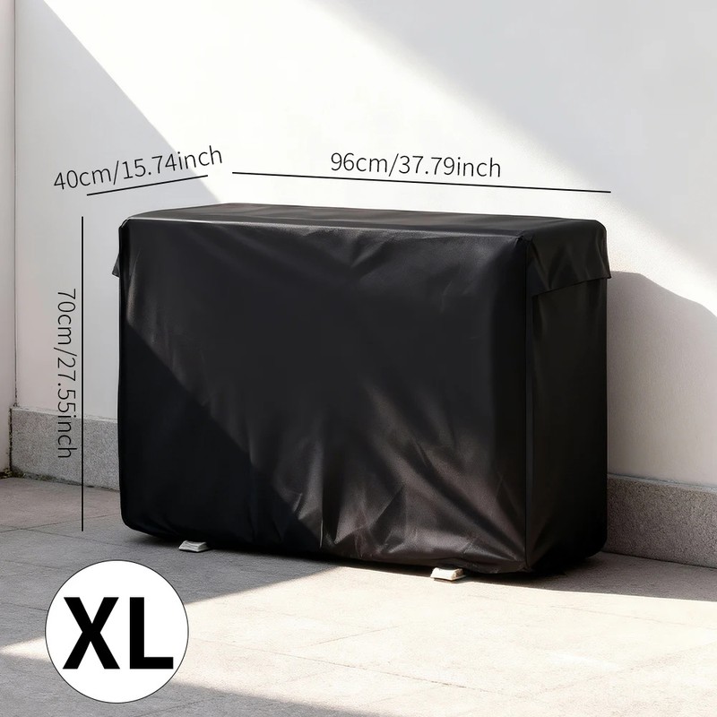 33.85 Inch Outdoor Air Conditioner Cover, All-Season Waterproof Windproof AC